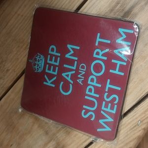 Keep Calm And Support Westham Coaster